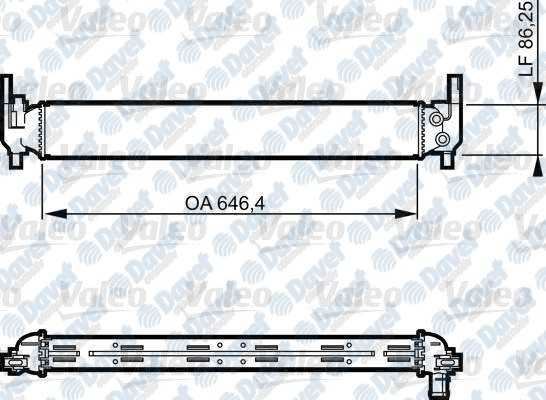 VALEO 735310 Turbo Radyatoru (Intercooler) Polo 1.2tsi 09-